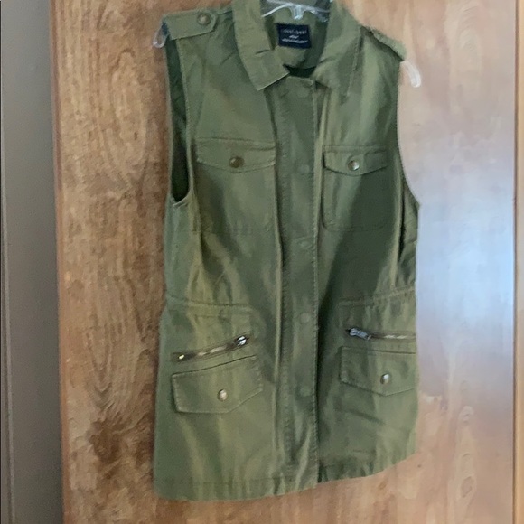 Love Tree Jackets & Blazers - Olive vest Love Tree Jackets & Blazers - Olive vest